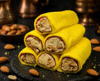 Banane mit Mandel und Kirsche mit Pistazie — Premium Turkish Delight Set
